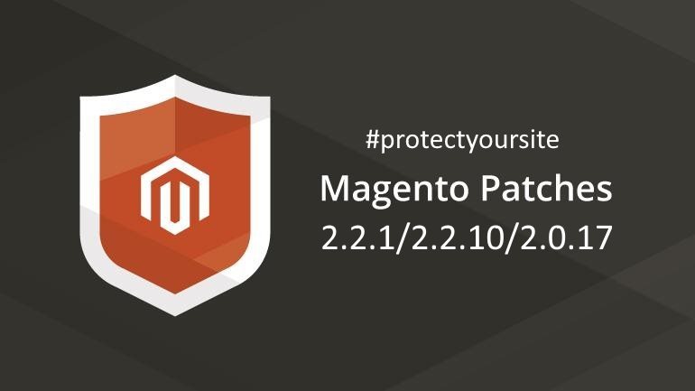 Критическое обновление безопасности Magento 2.2.1, 2.1.10, 2.0.17
