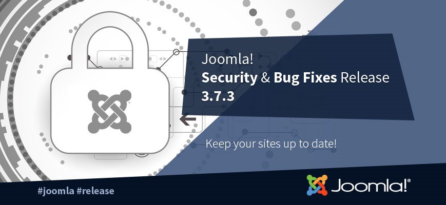Обновление безопасности Joomla 3.7.3